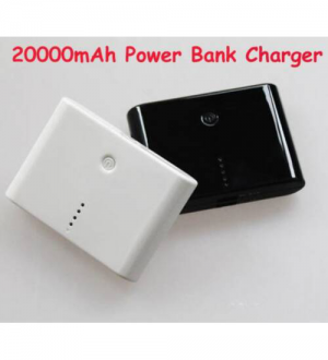 20000mAh portable Battery Charger Power Bank Dual USB 2.1A/1A