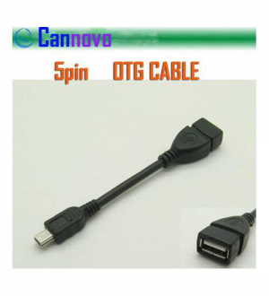 High quality 5pin OTG cable for ainol Aurora2/ ELF2/Tornado