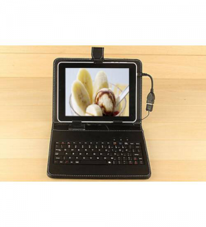High Quality 8” Inch Leather Case with Keybaord Case for Tablet PC