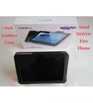 7” Leather Case Cover For Ainol NOVO7 Fire/Flame Tablet PC