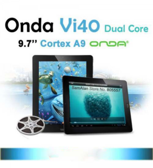 Onda Vi40 dual core 9.7 inch Android 4.0.3 ICS Tablet